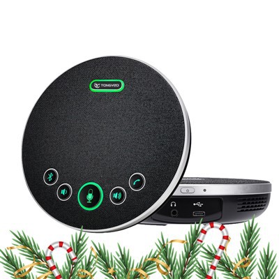 Professionelle USB-mikrofoner og højttalere til videokonferencer og kontorarbejde